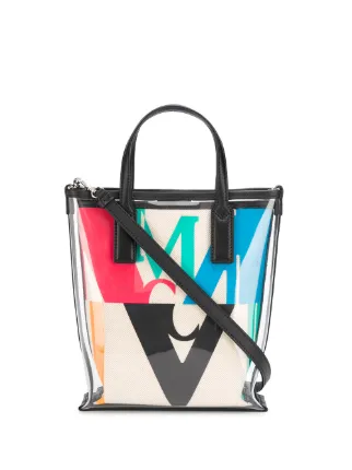 mcm clear tote
