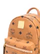 MCM repeat logo backpack
