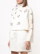 Dice Kayek rhinestone-embellished satin jacket