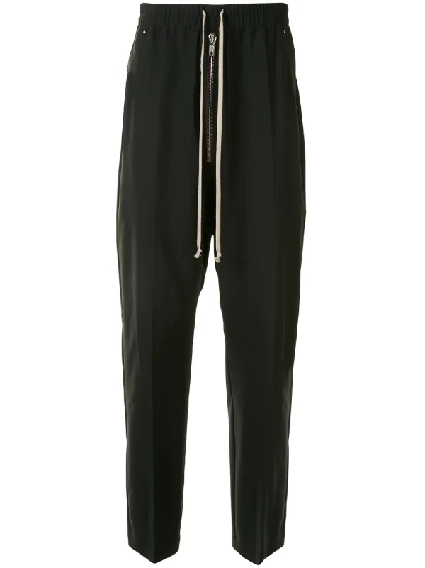 tapered leg track pants