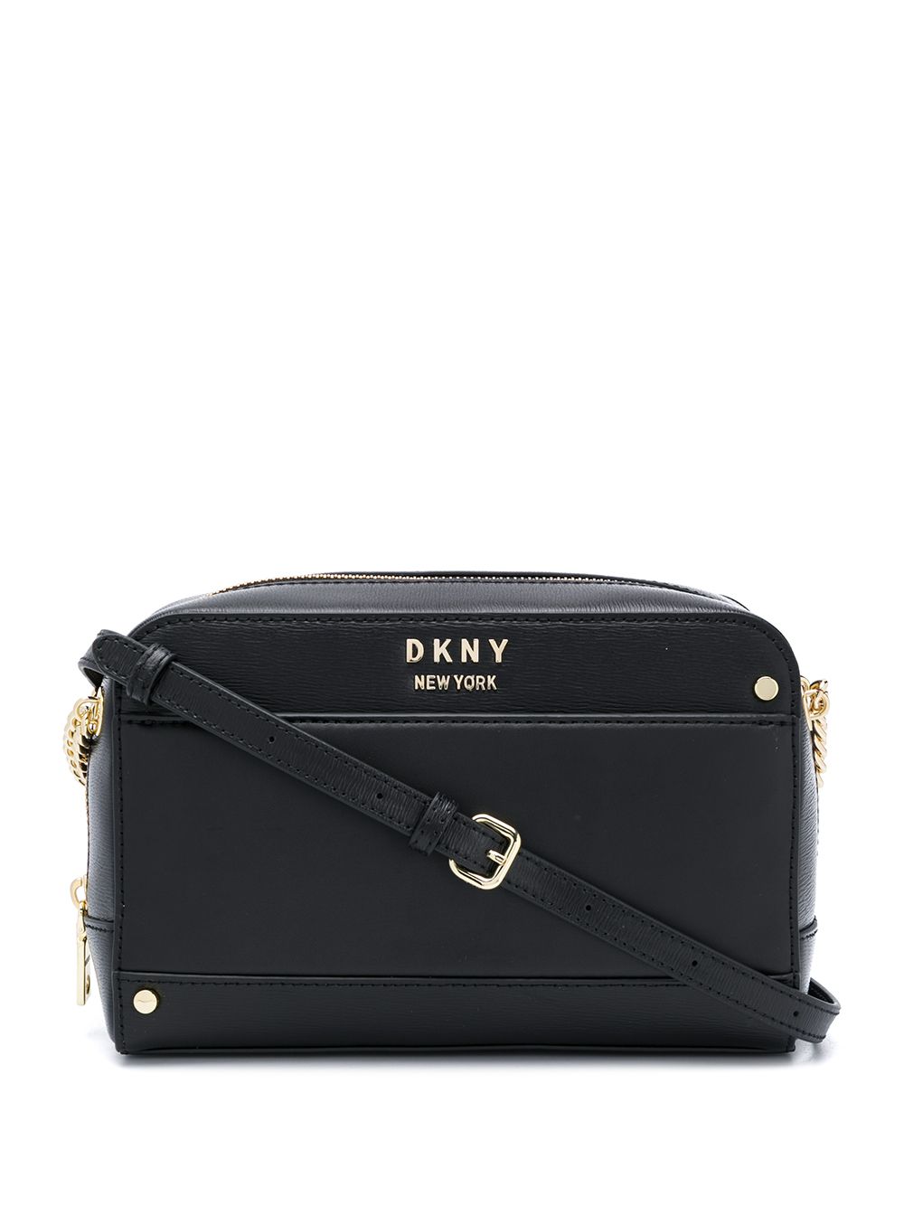 dkny triple zip crossbody