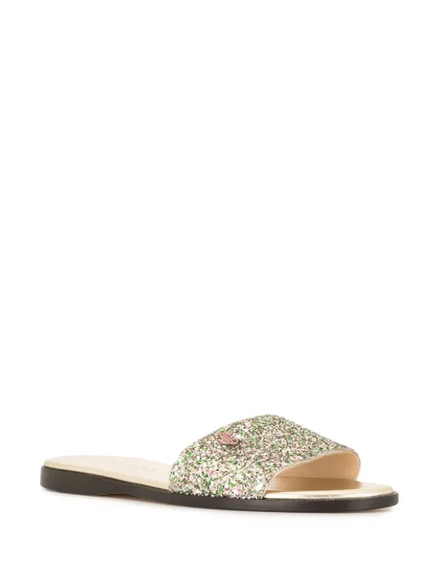 Jimmy Choo Minea Flat Sandals - Farfetch
