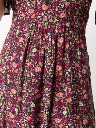 Silvine floral-print dress展示图