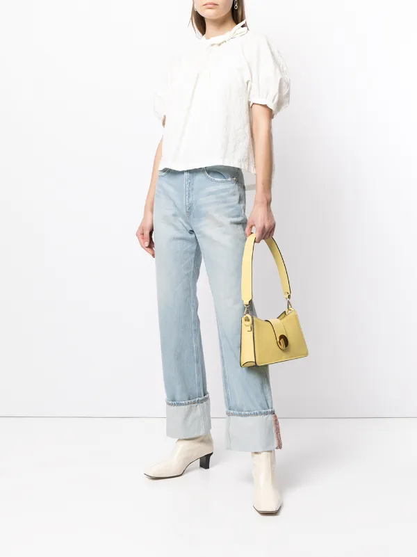 Tu Es Mon Tresor The Carnelian Wide Leg Jeans | Blue