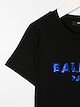 Balmain Kids sequin embellished crew neck T-Shirt