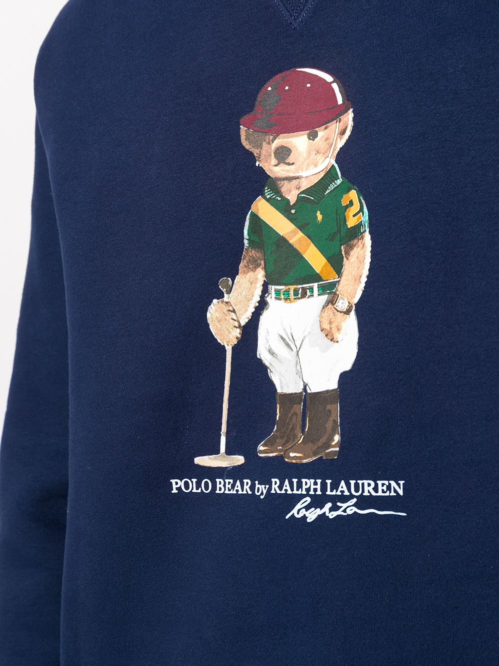 фото Polo ralph lauren толстовка с графичным принтом