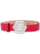 Image 1 of Philipp Plein hexagonal logo plaque belt