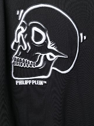 skull-print hoodie展示图