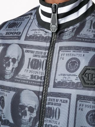 money-print track jacket展示图