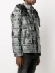 Philipp Plein Daunenjacke mit Dollar-Print