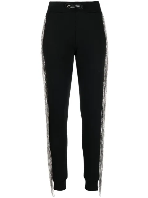 Philipp Plein crystal-embellished joggers