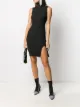 Image 2 of Philipp Plein ribbed-knit turtleneck dress