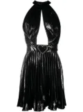 Philipp Plein Laethitia lurex mini dress - Black