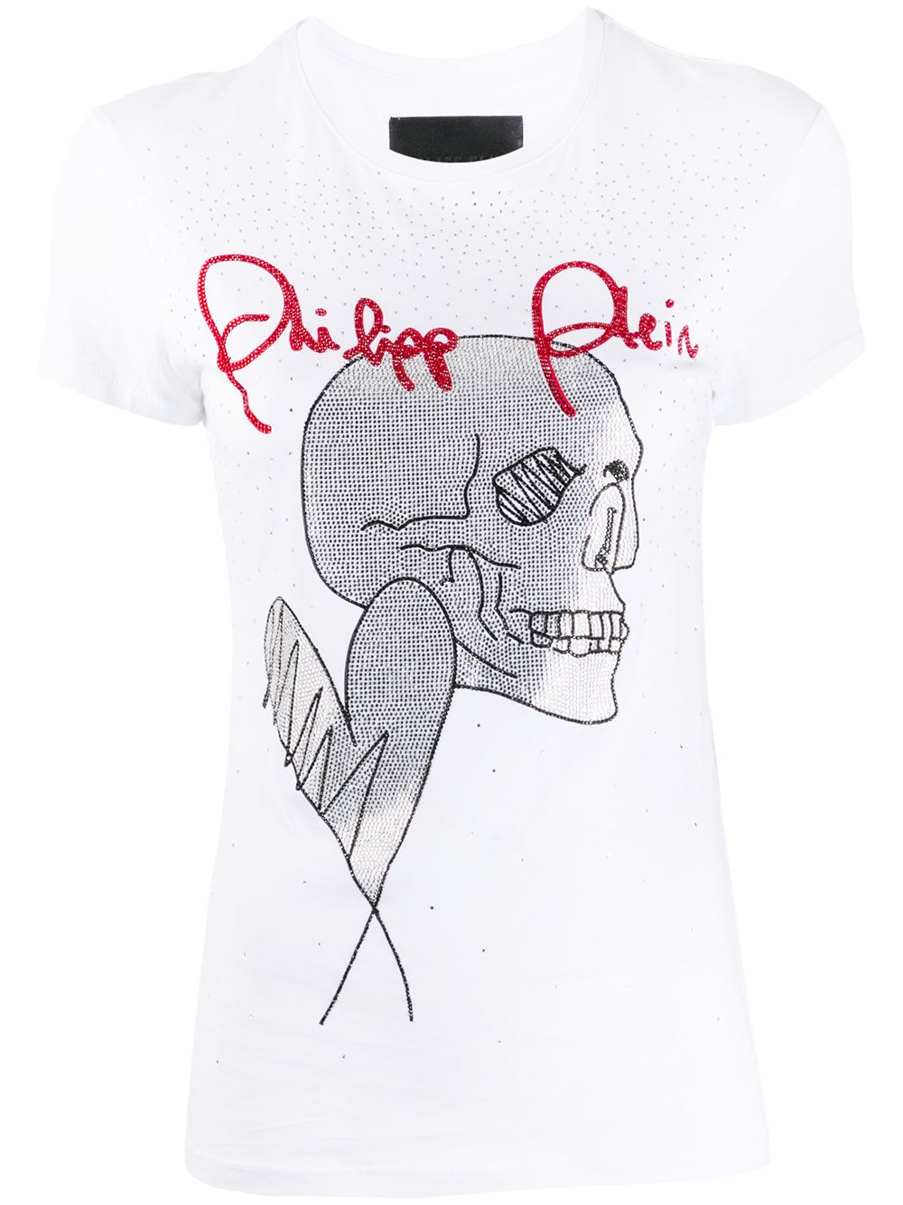 Love Plein rhinestone skull T-Shirt