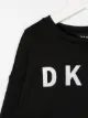 Dkny Kids mesh-panel logo sweatshirt
