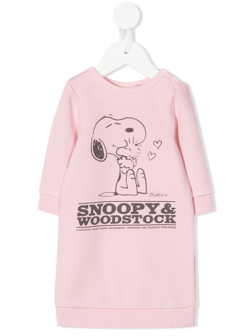 фото The marc jacobs kids платье с принтом snoopy & woodstock