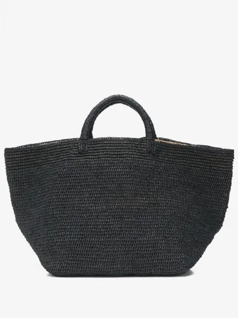 IBELIV Vanilla raffia tote bag