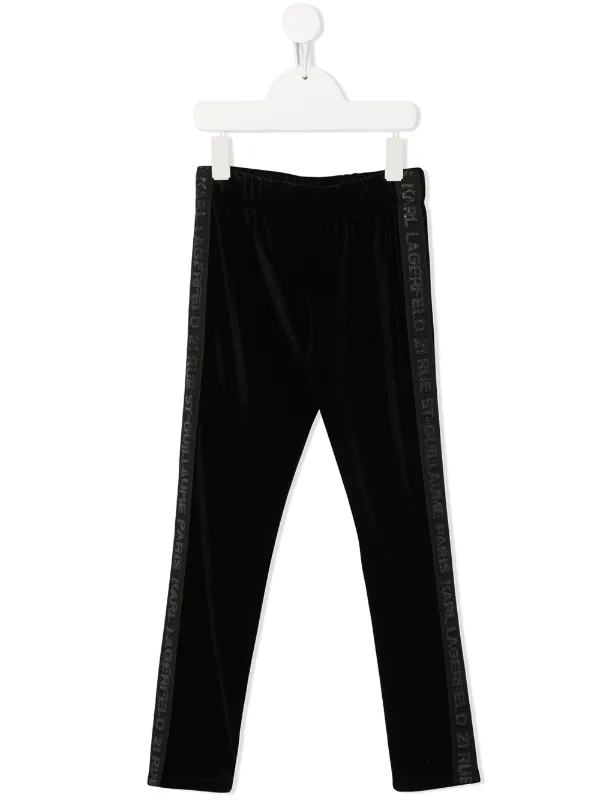 Shop Karl Lagerfeld Kids logo-panel 