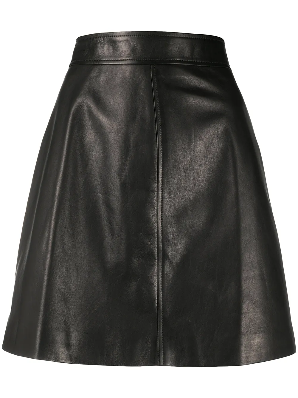 Prada A-Linien-Lederrock Pgfgp Sab7l Prada A-Linien-Lederrock Pgfgp Sab7l