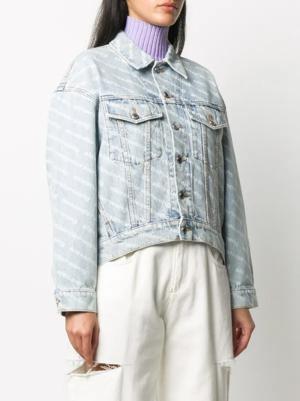 alexander wang denim jacket