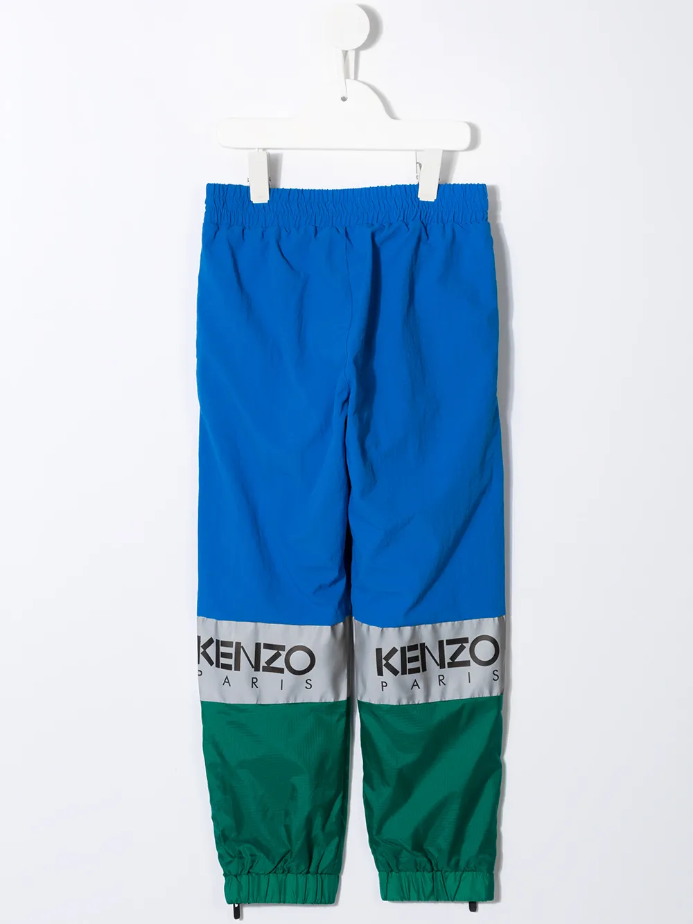 фото Kenzo kids спортивные брюки в стиле колор-блок