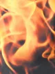 Neil Barrett flame swimming shorts