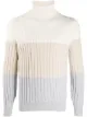 Image 1 of Brunello Cucinelli panelled cashmere jumper