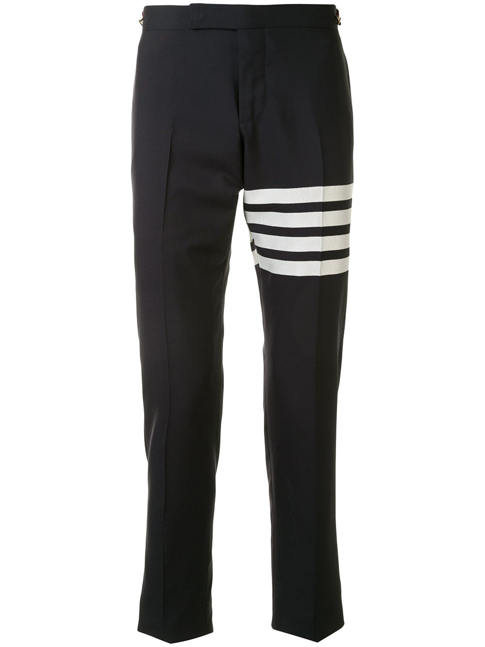 фото Thom browne укороченные брюки с полосками 4-bar