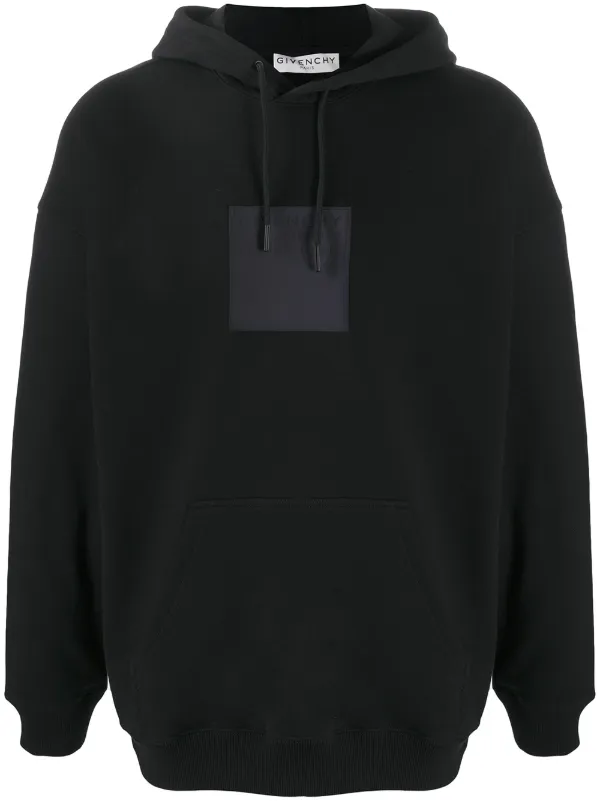 square logo hoodie
