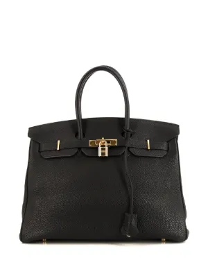 pre-owned Birkin 35 bag by Hermès, available on farfetch.com for $26087 Kate Moss Bags SIMILAR PRODUCT