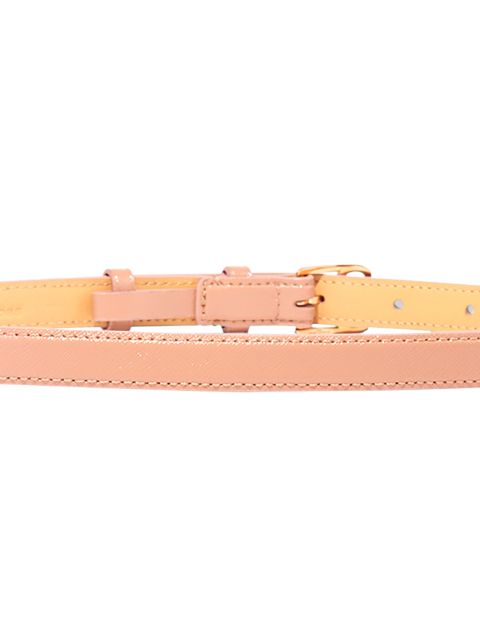 MARC JACOBS TWO-TONE LEATHER BELT