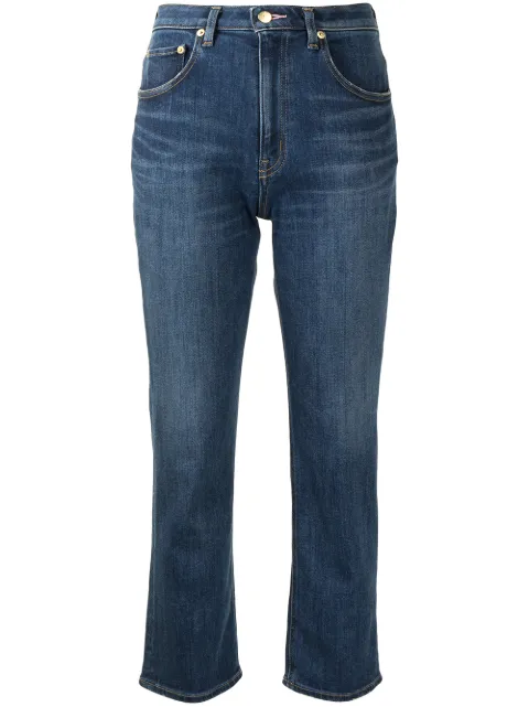 Tu es mon Tresor The Rose Quartz bootcut jeans