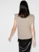 Frankie Shop Eva shoulder-pad T-shirt