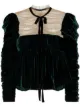 Image 1 of Khaite The Fanny velvet blouse
