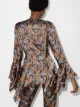 Khaite The Elliott bell-sleeve shirt