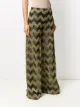 M Missoni zigzag wide-leg trousers