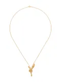 LOVENESS LEE goat Chinese zodiac necklace - Gold