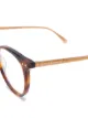 Bottega Veneta Eyewear round-frame tortoiseshell-effect glasses