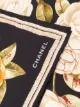 Chanel Pre-Owned 1990s rose print scarf