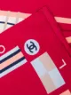 Chanel Pre-Owned وشاح بطبعة جرافيك وشعار الماركة
