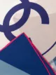 Chanel Pre-Owned CC graphic print scarf