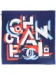 Chanel Pre-Owned geometric logo silk scarf