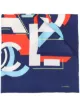 Image 1 of Chanel Pre-Owned geometric logo silk scarf