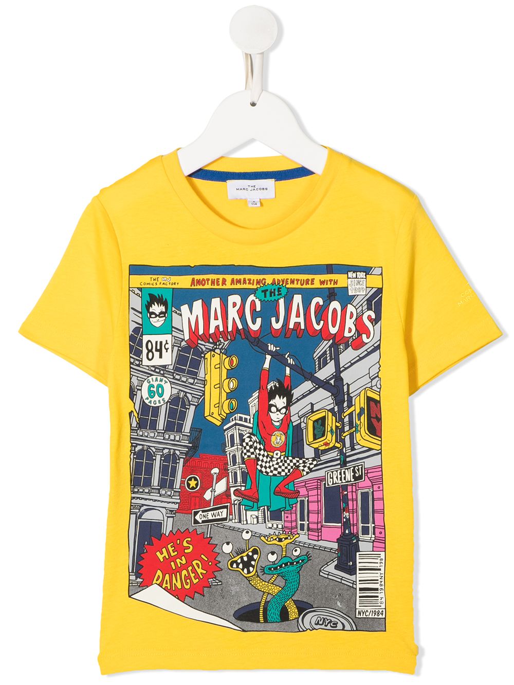 фото The marc jacobs comic-print cotton t-shirt