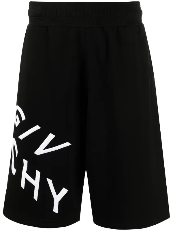 black casual shorts