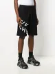 Givenchy embroidered logo casual shorts