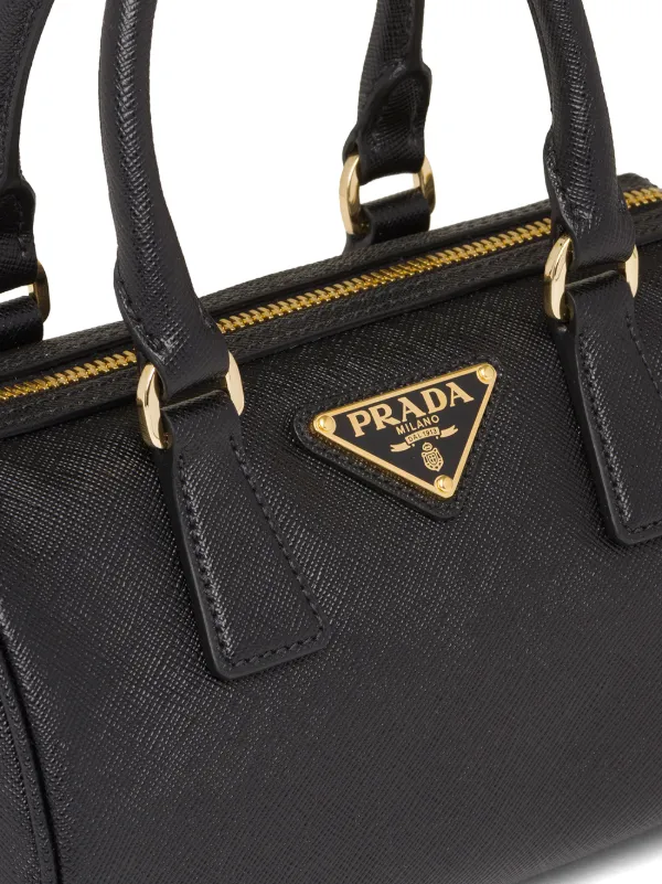 Shop Prada Saffiano top-handle bag with Express Delivery - FARFETCH