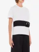 Prada zip-pocket cotton T-shirt