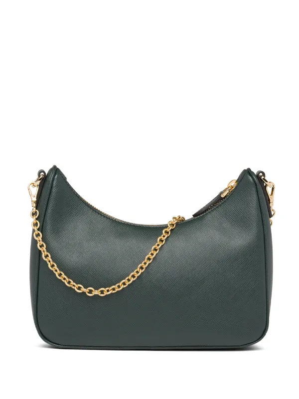 prada emerald green bag