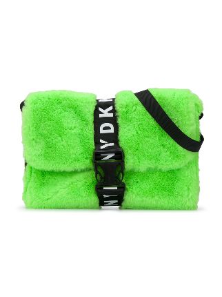 dkny fur bag